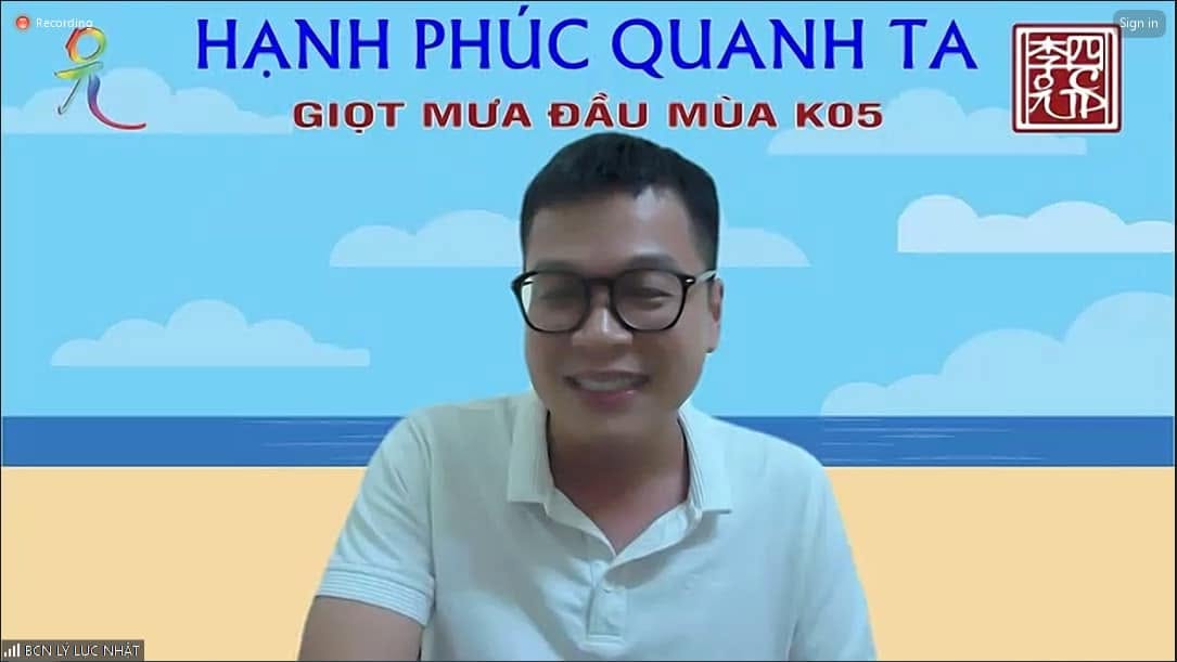 NHỮNG HOA TRÁI ĐẦU TIÊN CỦA KHOÁ - K05 - HẠNH PHÚC QUANH TA - GIỌT MƯA ĐẦU MÙA !